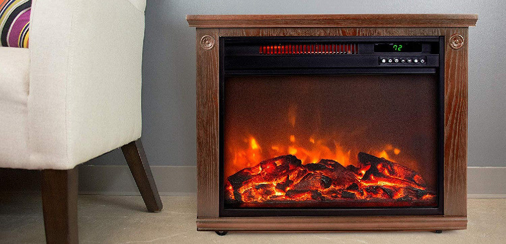 Lifesmart Large Room Infrared Quartz Fireplace Review