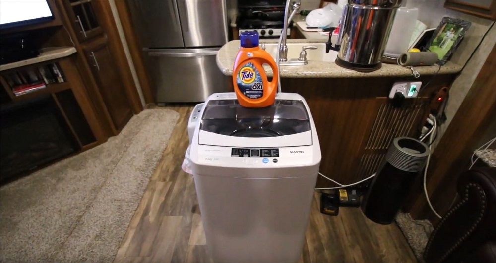Giantex Full-Automatic Washing Machine Portable Compact 1_34 Cuft