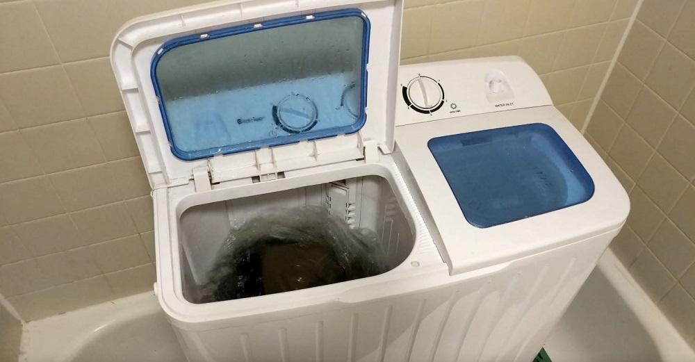 Giantex Portable Mini Compact Twin Tub Washing Machine 17_6lbs