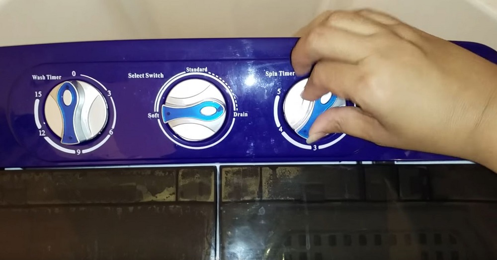 ZENY Portable Mini Twin Tub Washing Machine 13lbs
